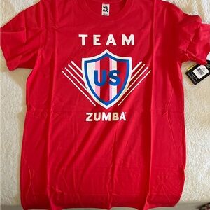 Zumba Fitness Red Team US Men's Shirt